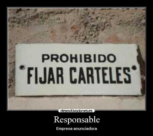Responsable -