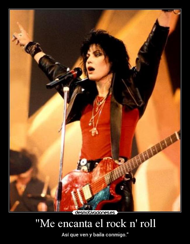 Me encanta el rock n roll - Así que ven y baila conmigo.
