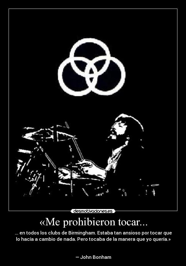 carteles john bonham led zeppelin desmotivaciones