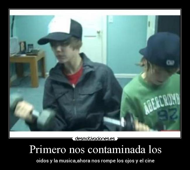carteles justin bieber desmotivaciones