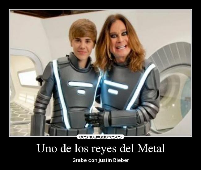 Uno de los reyes del Metal -