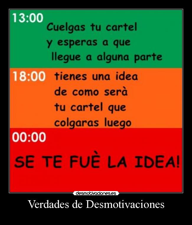 Verdades de Desmotivaciones -