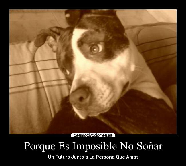 Porque Es Imposible No Soñar -