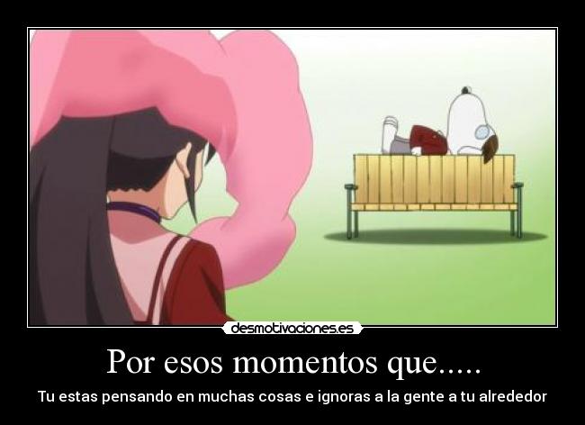 carteles kami nomi shiru sekai keima esta pensando ignora elsie desmotivaciones