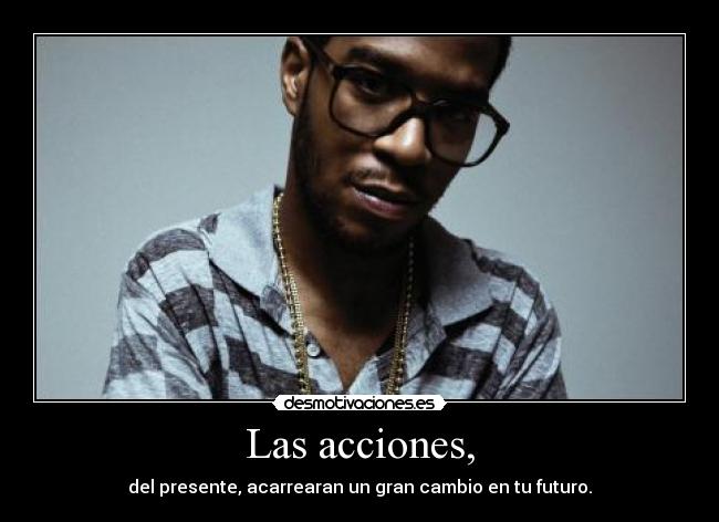 Las acciones, -