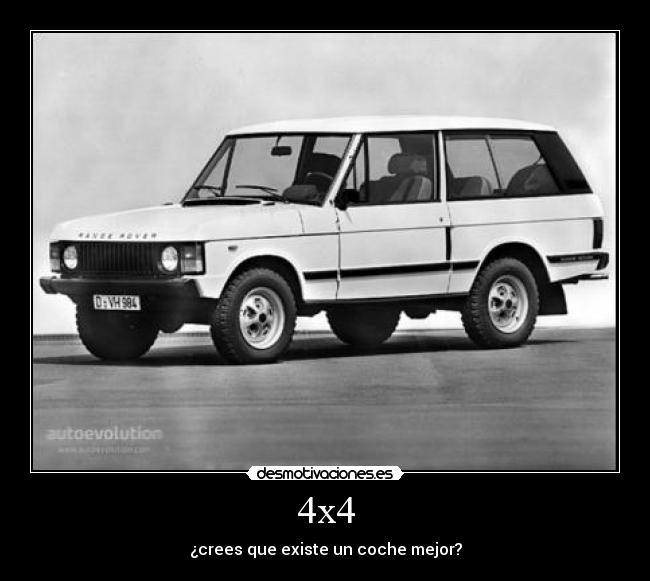 4x4 - ¿crees que existe un coche mejor?