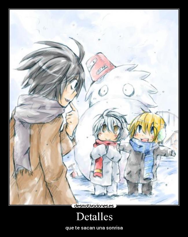 Detalles - que te sacan una sonrisa