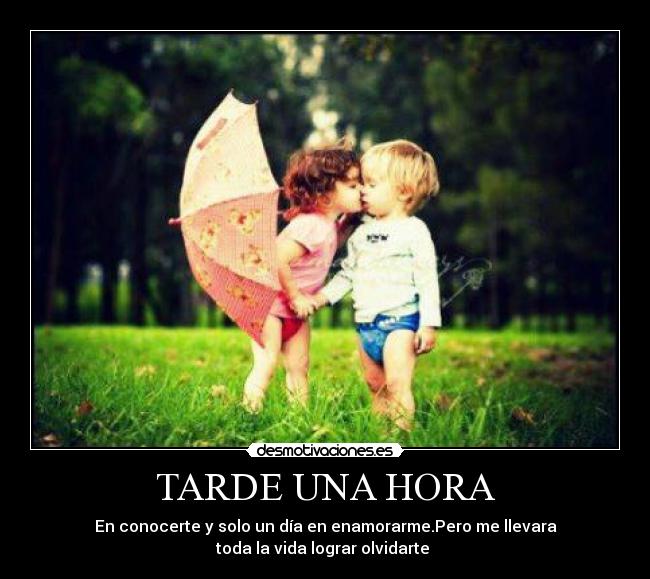TARDE UNA HORA -