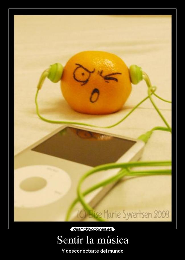 Sentir la música -