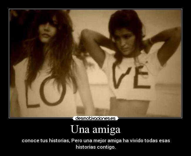 Una amiga - 