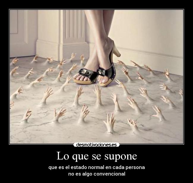 Lo que se supone - 