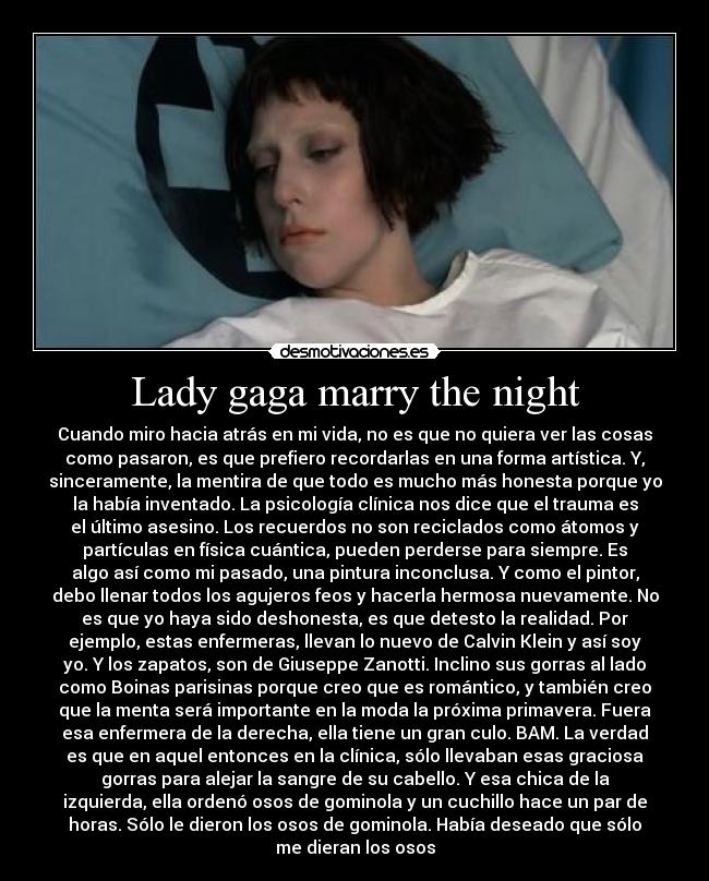 Lady gaga marry the night - 