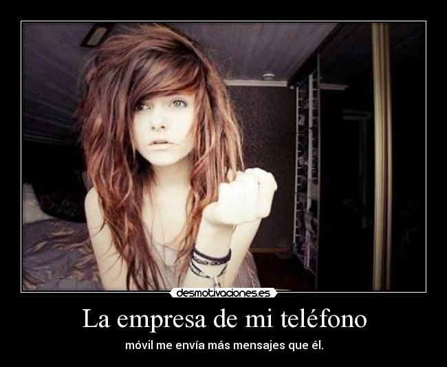 La empresa de mi teléfono -