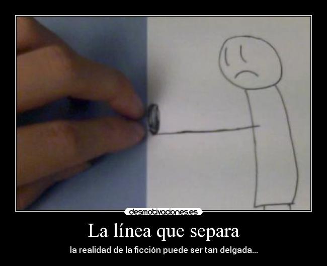 La línea que separa -