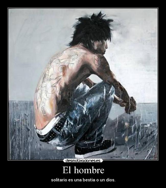 El hombre -
