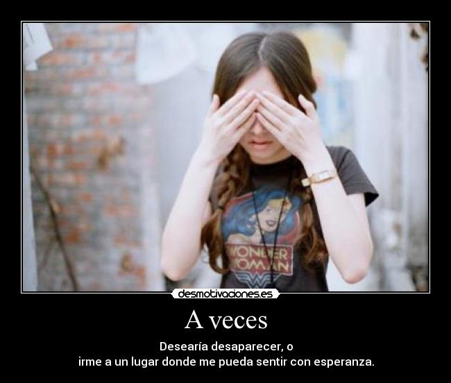 A veces -