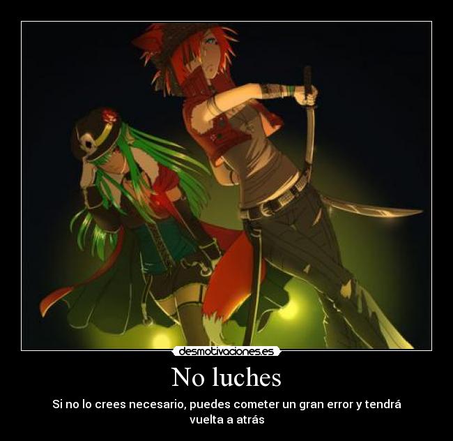 carteles desafio anime desmotivaciones