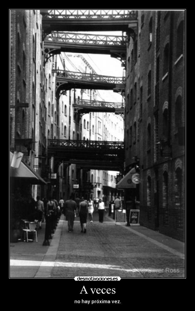 A veces -
