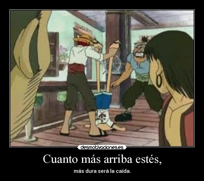 carteles one piece gusta foto xdd luffy elastico por primera vez desmotivaciones