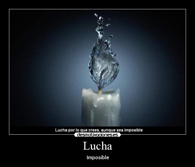 Lucha - Imposible