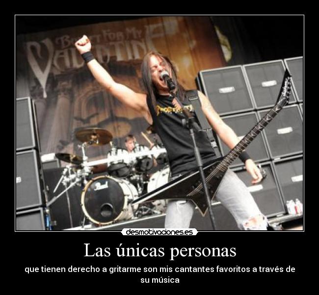 Las únicas personas -