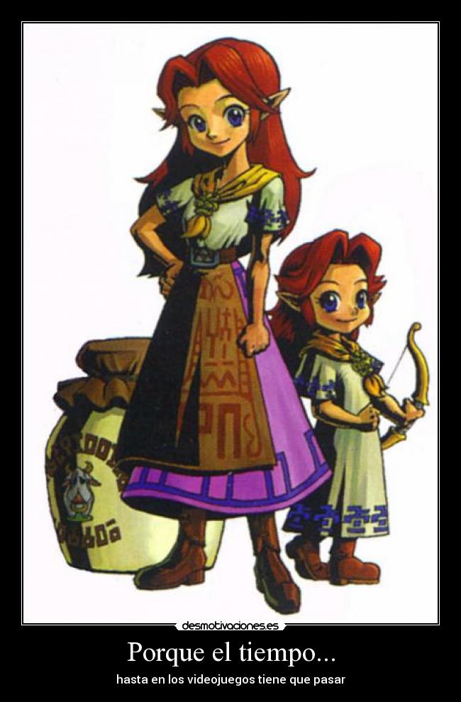 Porque el tiempo... - hasta en los videojuegos tiene que pasar