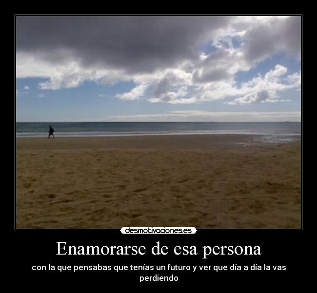 Enamorarse de esa persona -