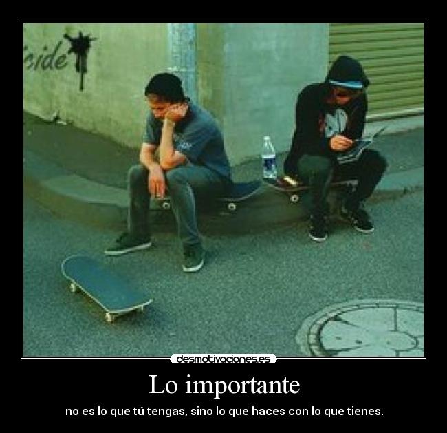 Lo importante - 