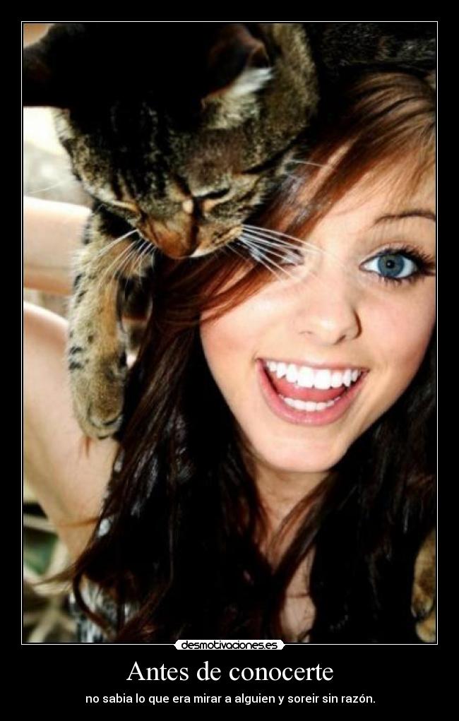Antes de conocerte -