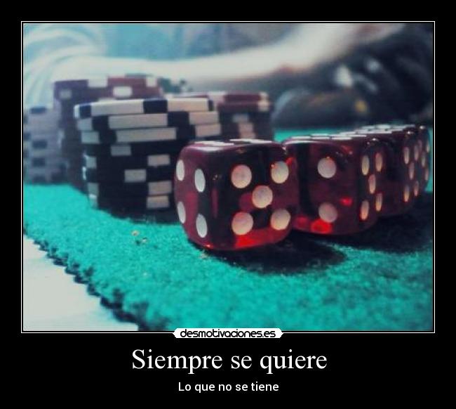 Siempre se quiere -