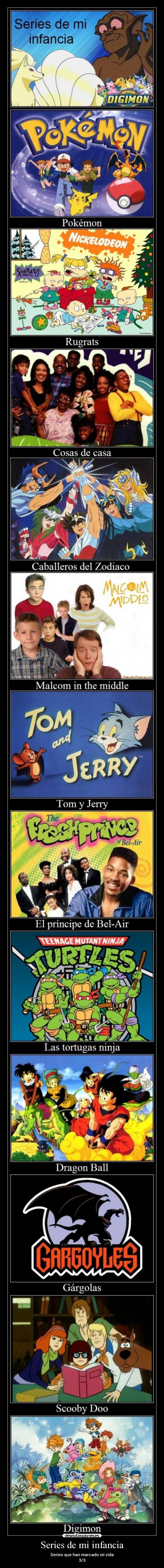 Series de mi infancia - 