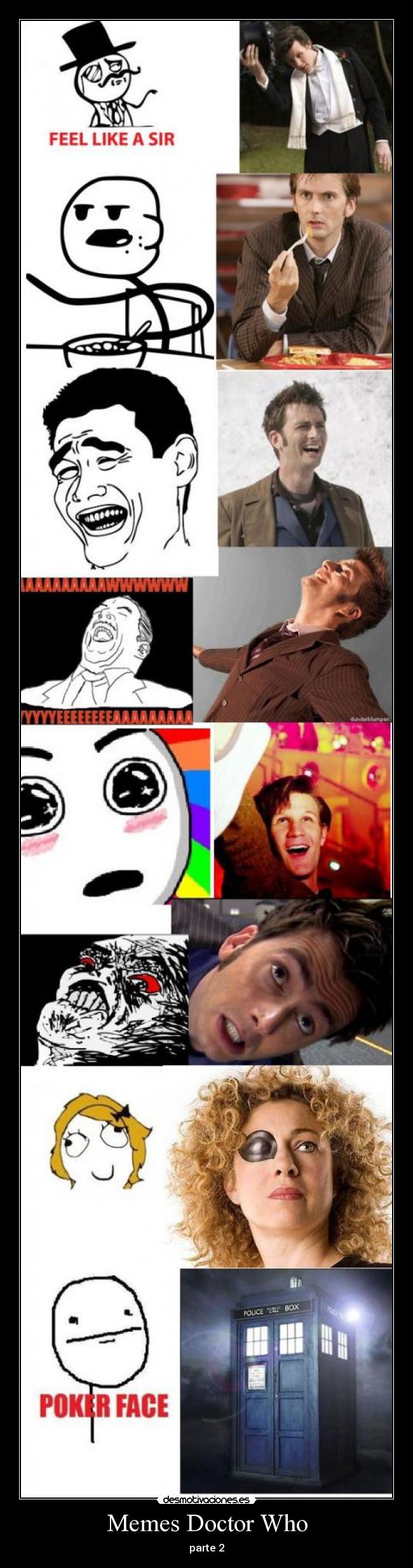 Memes Doctor Who - parte 2