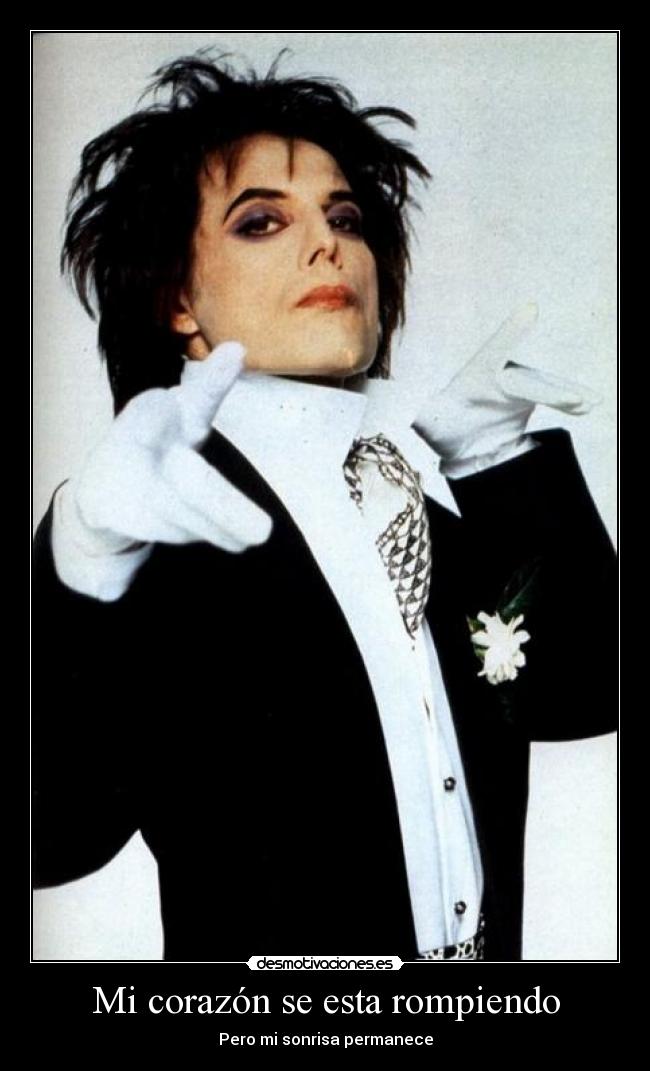Mi corazón se esta rompiendo - Pero mi sonrisa permanece