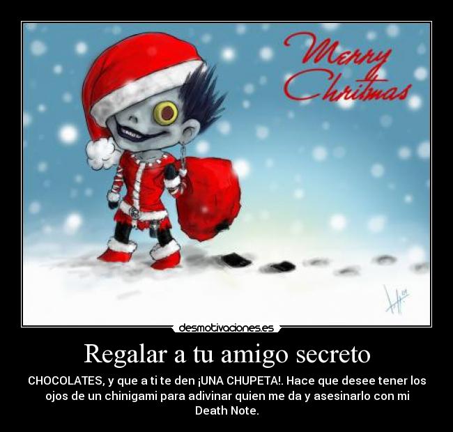 Regalar a tu amigo secreto - 