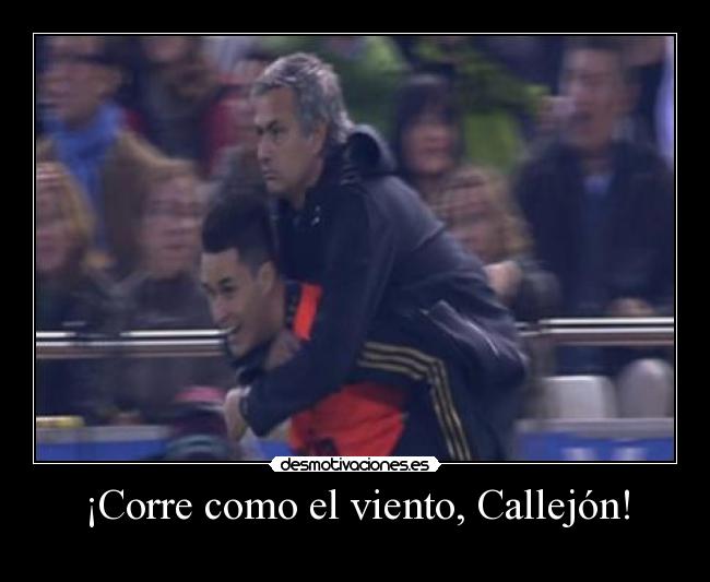 ¡Corre como el viento, Callejón! - 