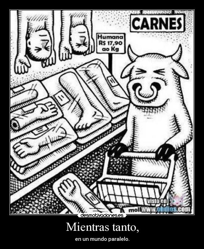 Mientras tanto, - en un mundo paralelo.