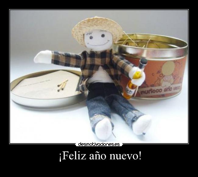 ¡Feliz año nuevo! -