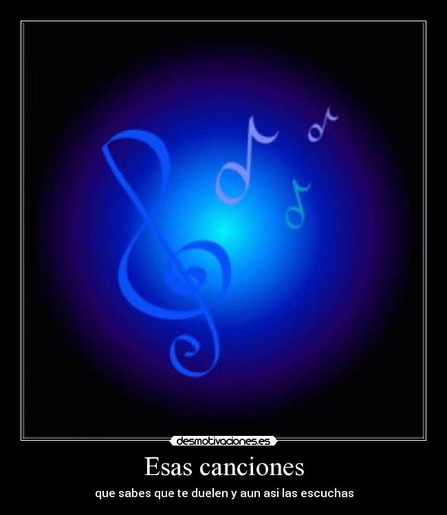 Esas canciones -