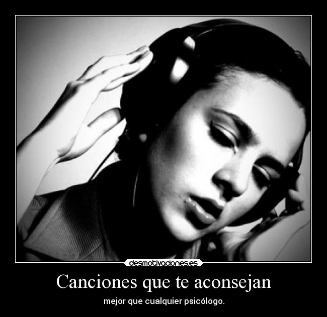 carteles musica canciones psicologo desmotivaciones