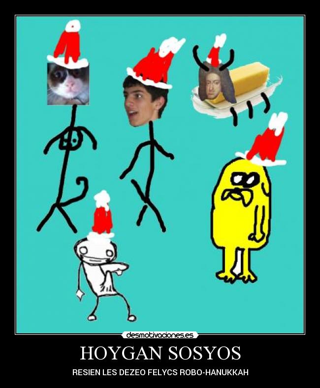 HOYGAN SOSYOS - RESIEN LES DEZEO FELYCS ROBO-HANUKKAH