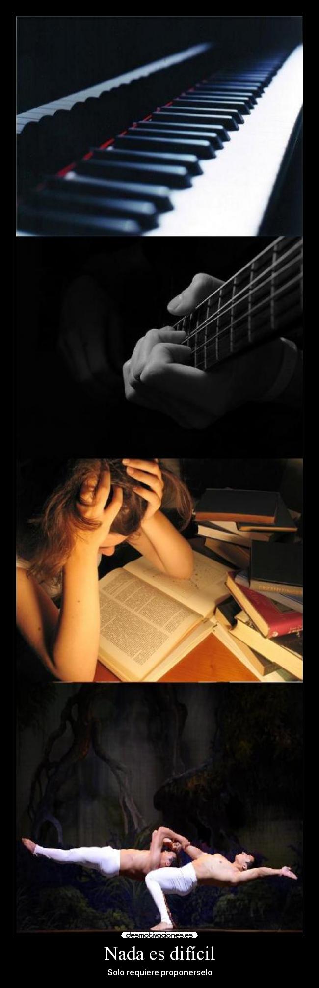 Nada es difícil - Solo requiere proponerselo