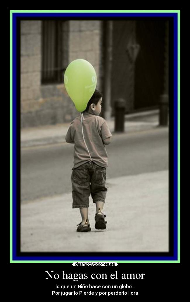 No hagas con el amor - 