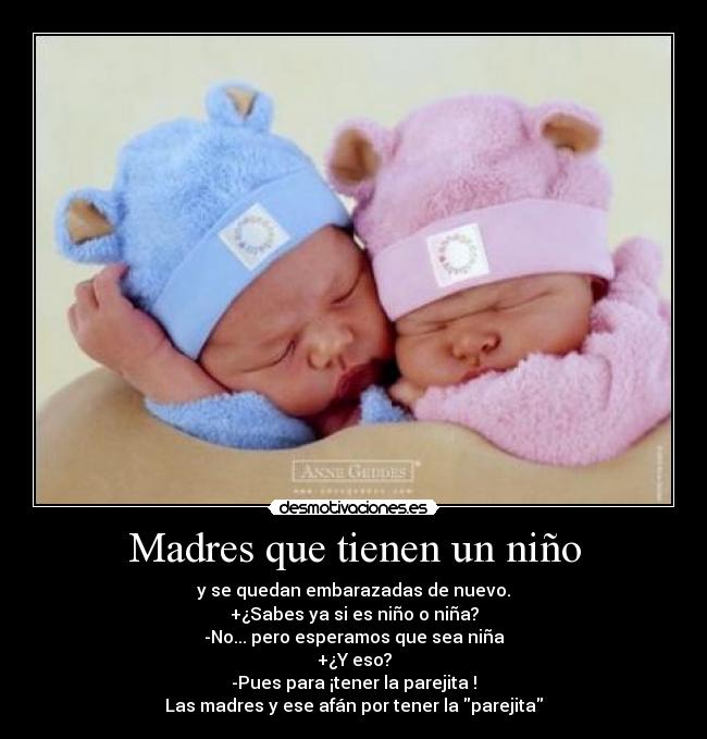Madres que tienen un niño -