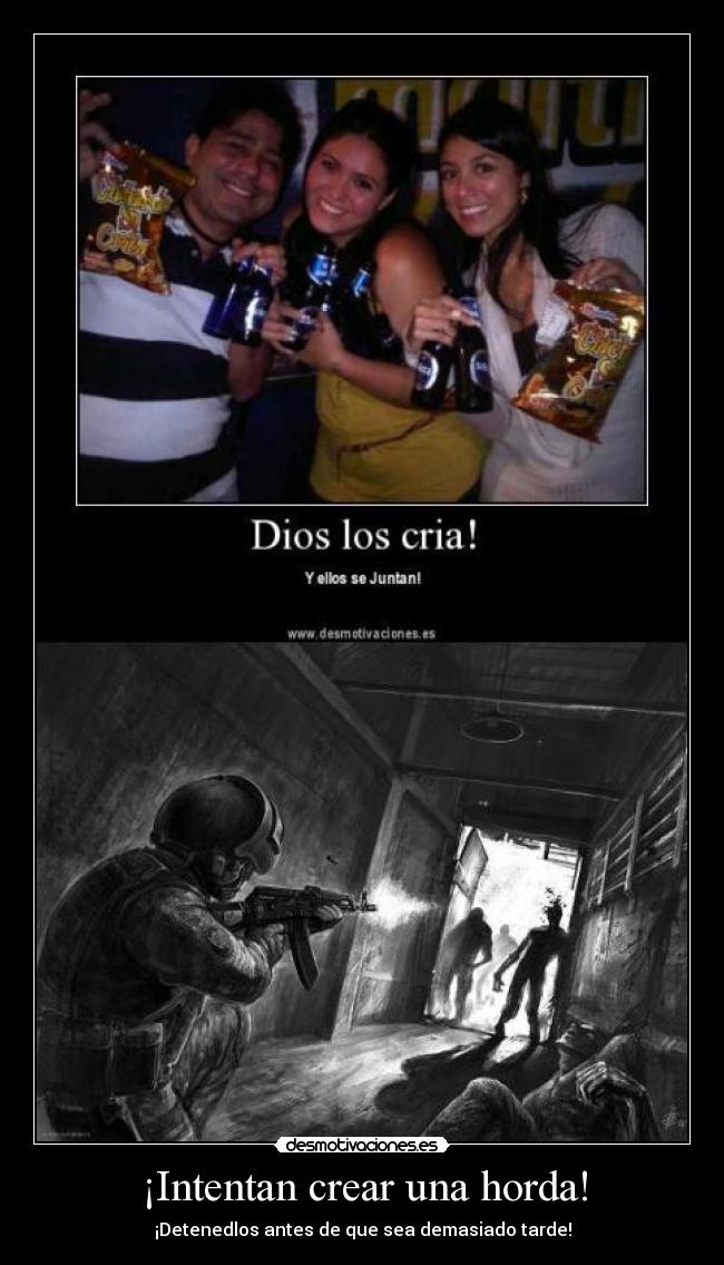 carteles disparad malditos desmotivaciones