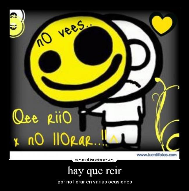 hay que reir -