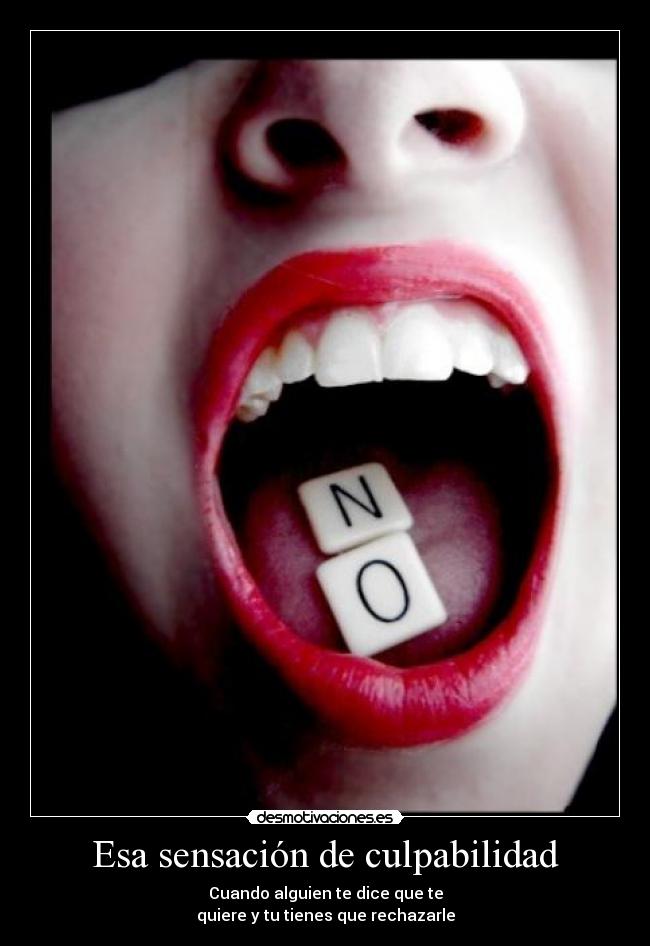 Esa sensación de culpabilidad - 