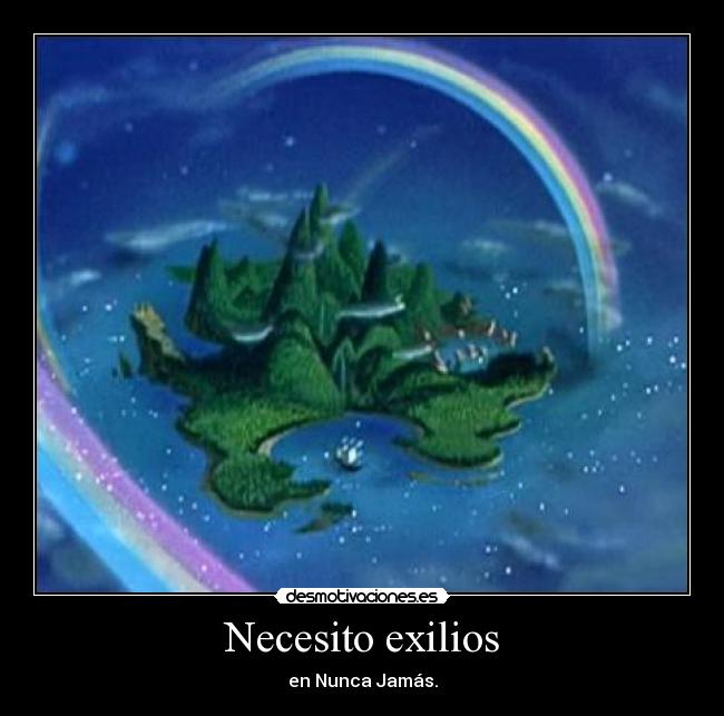 Necesito exilios -