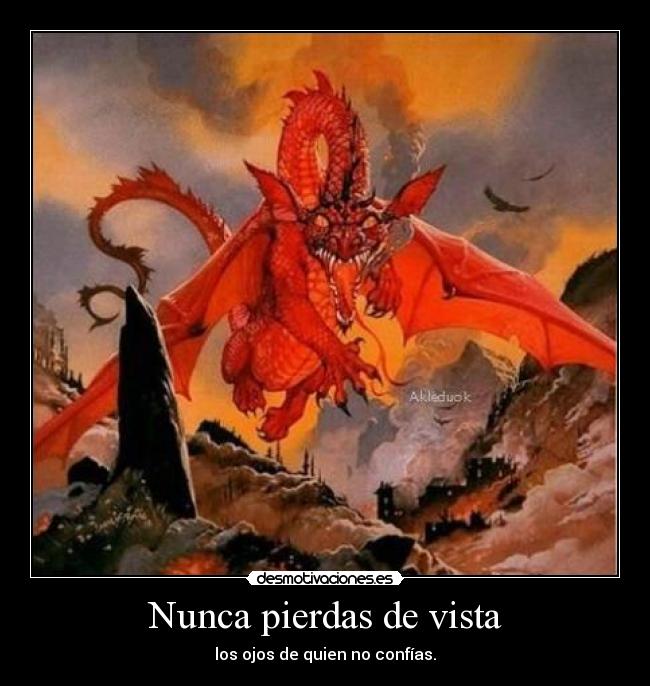 Nunca pierdas de vista -