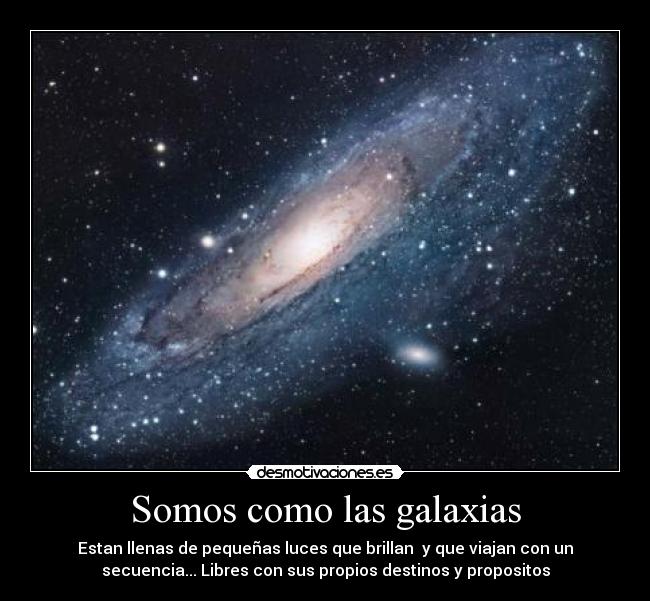Somos como las galaxias - 