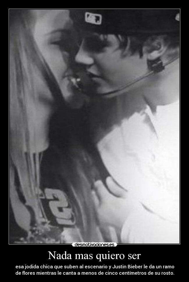 Nada mas quiero ser -